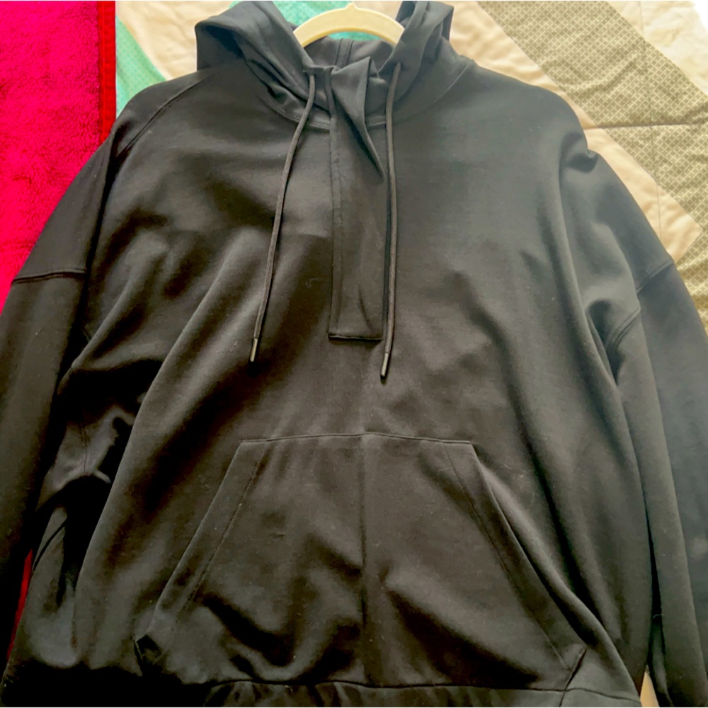 Black hoodie